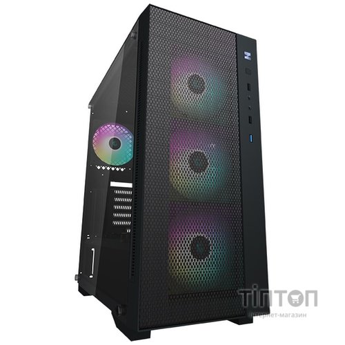 Корпус DeepCool Matrexx 55 Mesh ADD-RGB 4F Black (DP-ATX-MATREXX55-MESH-AR-4F) без БП