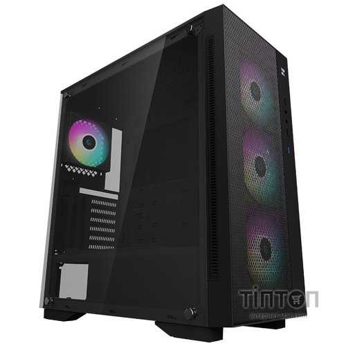 Корпус DeepCool Matrexx 55 Mesh ADD-RGB 4F Black (DP-ATX-MATREXX55-MESH-AR-4F) без БП