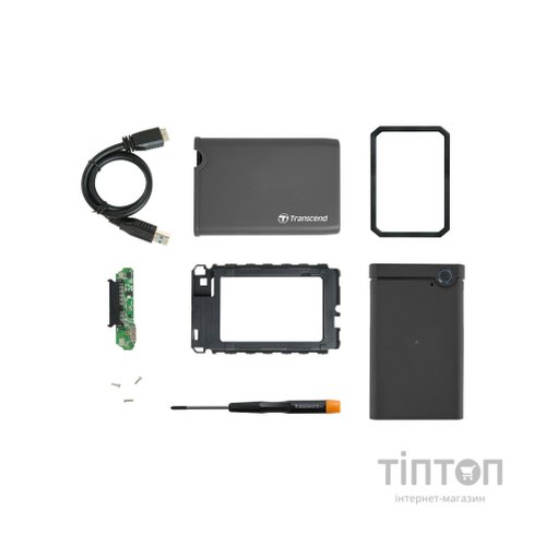 Корпус для 2.5" HDD/SSD Transcend USB 3.0 Rubber 
 