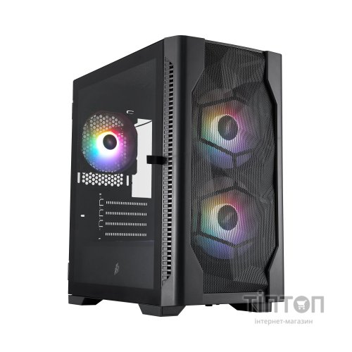 Корпус для ПК 1stPlayer D4-M-BK-2F1P-1F1