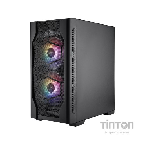 Корпус для ПК 1stPlayer D4-M-BK-2F1P-1F1