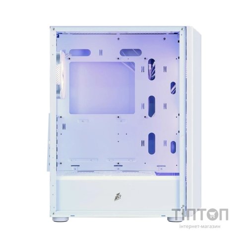 Корпус для ПК 1stPlayer H6-WH-4F7-W