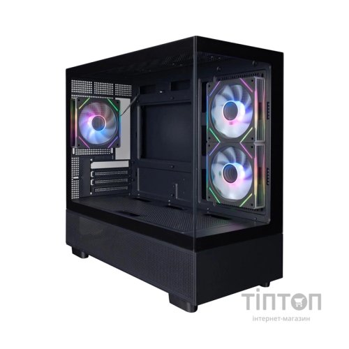 Корпус для ПК 1stPlayer Mi5-BK-2FC7R-1FC7