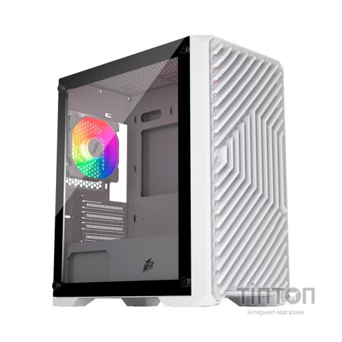 Корпус для ПК 1stPlayer T5-WH-4F1-W