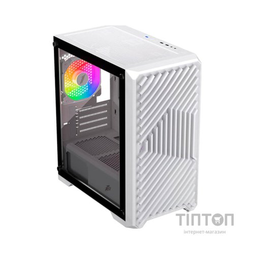 Корпус для ПК 1stPlayer T5-WH-4F1-W