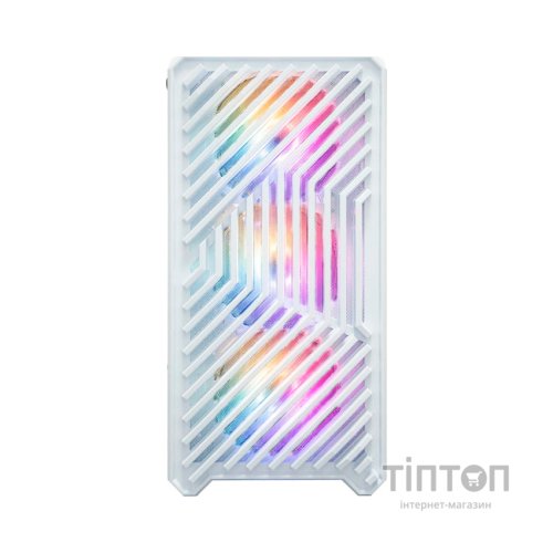 Корпус для ПК 1stPlayer T5-WH-4F1-W