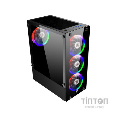 Корпус для ПК 1stPlayer V2-A-BK-4F1
