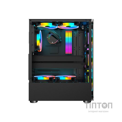 Корпус для ПК 1stPlayer V2-A-BK-4F1