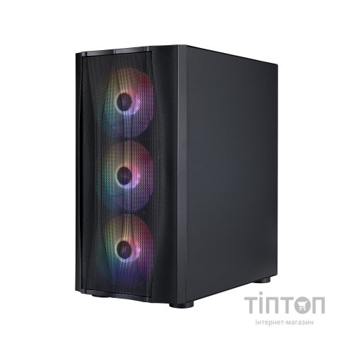 Корпус для ПК 1stPlayer X3-M-BK-4F1