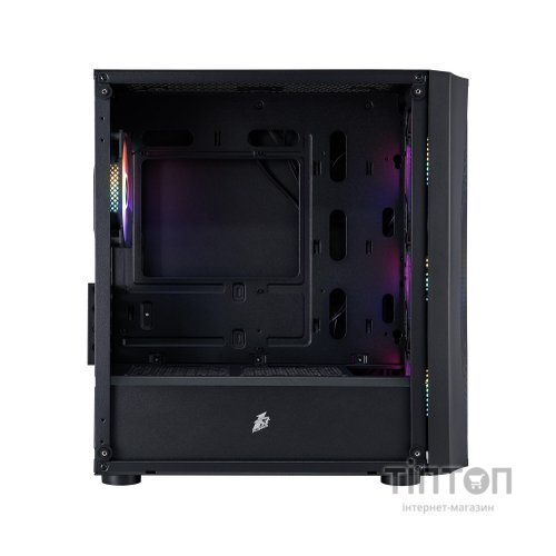 Корпус для ПК 1stPlayer X3-M-BK-4F1