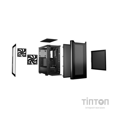 Корпус для ПК Be quiet! PURE BASE 501 Airflow з віконцем,чорний (BGW74)