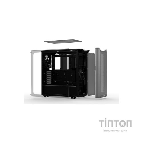 Корпус для ПК Be quiet! PURE BASE 501 Airflow з віконцем,чорний (BGW74)