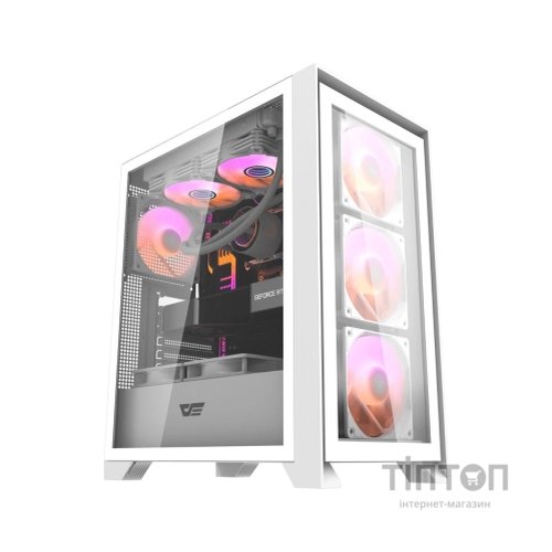 Корпус для ПК DARKFLASH DRX70 GLASS WHITE
