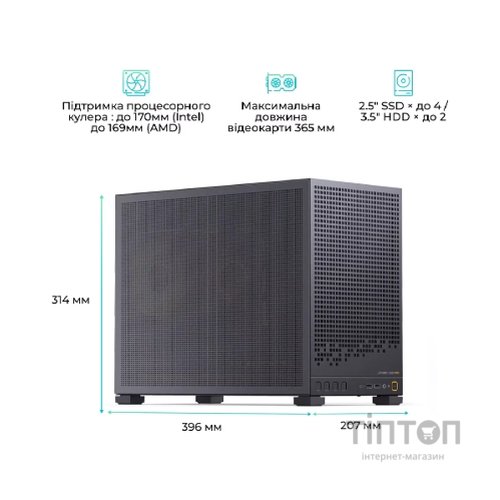 Корпус для ПК JONSBO D32 PRO MESH Black