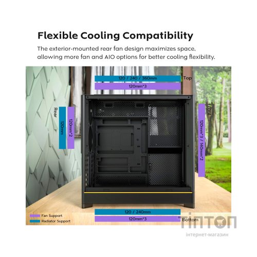 Корпус для ПК MONTECH HS01 (B)