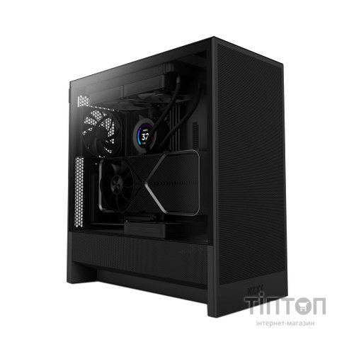Корпус для ПК NZXT H5 Flow Compact (CC-H52FB-01)