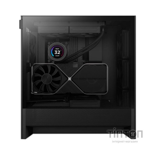 Корпус для ПК NZXT H5 Flow Compact (CC-H52FB-01)