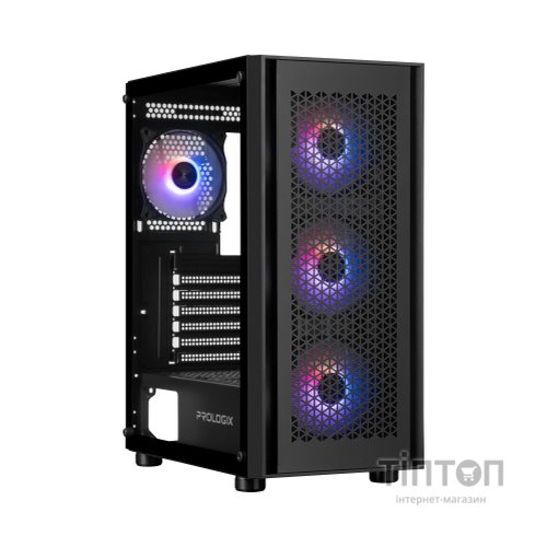 Корпус для ПК Prologix Glower GM-07RBA Black