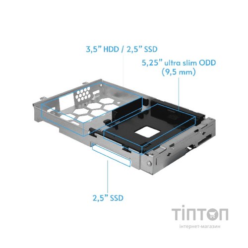 Корпус для ПК UNI Chieftec (BE-10W-300)