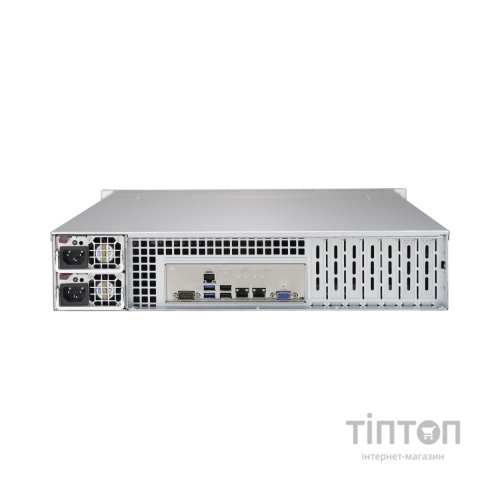 Корпус до сервера Supermicro 2U 8xHotSwap SAS/SATA, EE-ATX 800W HS RM Black (CSE-825TQC-R802LPB)