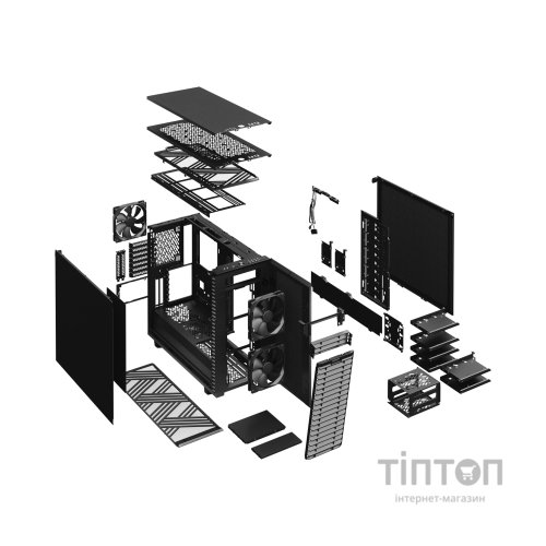 Корпус Fractal Design Define 7 Black Solid (FD-C-DEF7A-01)