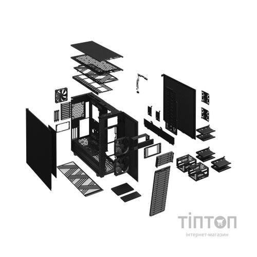 Корпус Fractal Design Define 7 XL Black Solid (FD-C-DEF7X-01)
