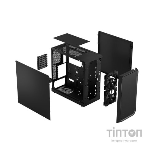Корпус Fractal Design Focus 2 Black Solid (FD-C-FOC2A-07)