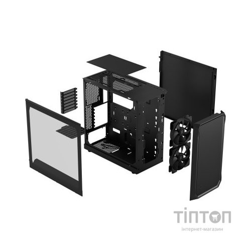 Корпус Fractal Design Focus 2 Black TG Clear Tint (FD-C-FOC2A-01)