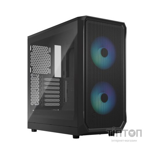 Корпус Fractal Design Focus 2 RGB Blck TG Clear Tint (FD-C-FOC2A-03)