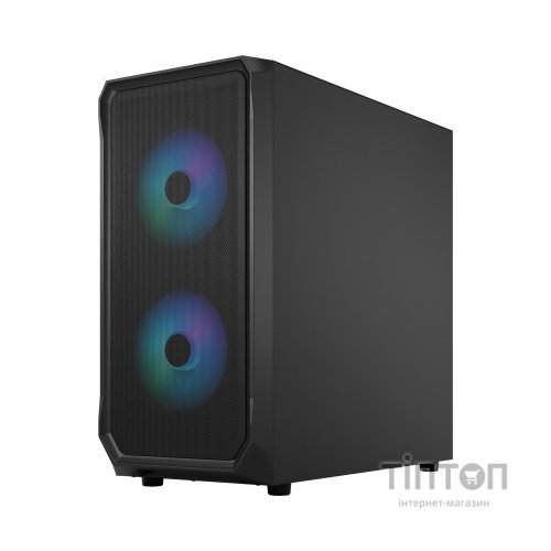 Корпус Fractal Design Focus 2 RGB Blck TG Clear Tint (FD-C-FOC2A-03)