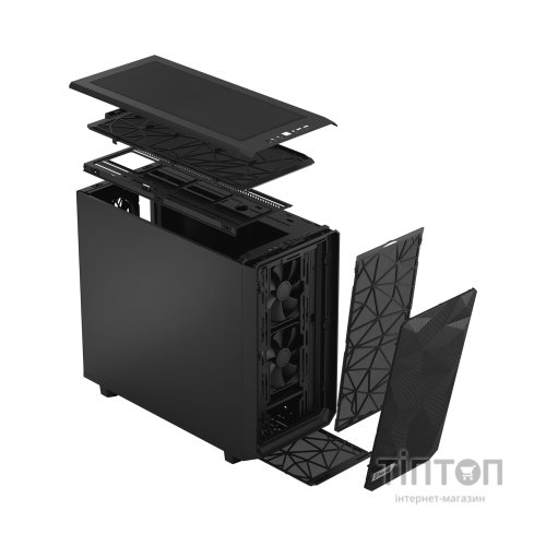 Корпус Fractal Design Meshify 2 Black Solid (FD-C-MES2A-01)
