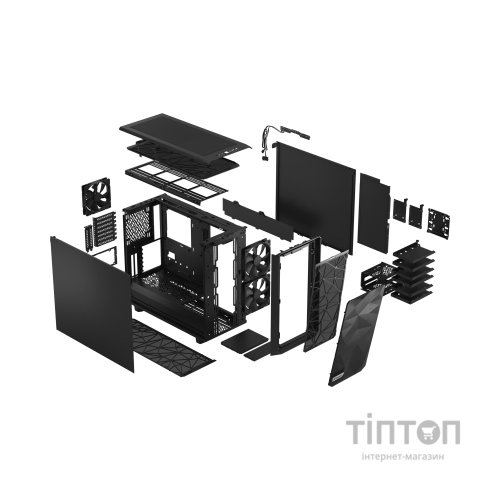 Корпус Fractal Design Meshify 2 Black Solid (FD-C-MES2A-01)