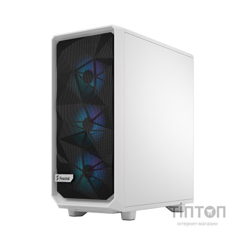 Корпус Fractal Design Meshify 2 Compact RGB White TG (FD-C-MES2C-08)