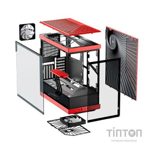 Корпус Hyte Y40 Black-Red (CS-HYTE-Y40-BR)