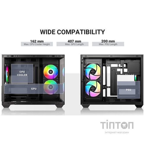 Корпус для ПК ID-Cooling VIEW 500 ARGB