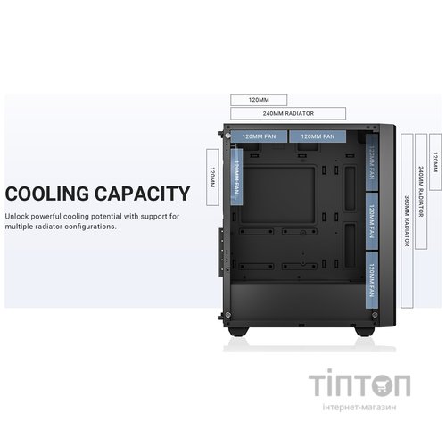 Корпус для ПК ID-Cooling WARE 300 ARGB