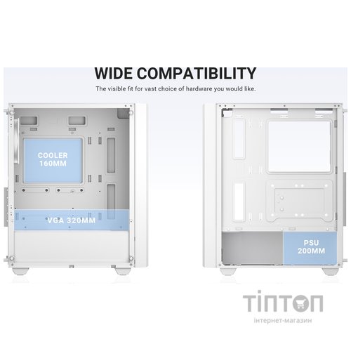 Корпус для ПК ID-Cooling WARE 300 ARGB WH