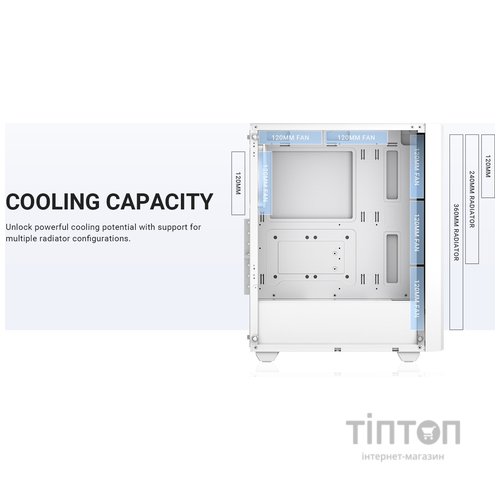 Корпус для ПК ID-Cooling WARE 300 ARGB WH
