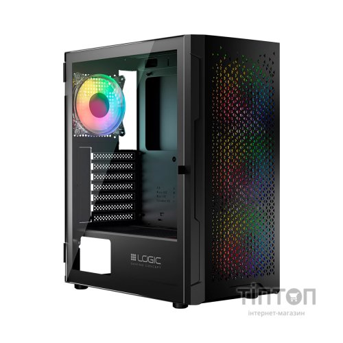 Корпус Logic concept ARAMIS MESH+GLASS ARGB fans 4x120mm BLACK (AT-ARAMIS-10-0000000-0002)