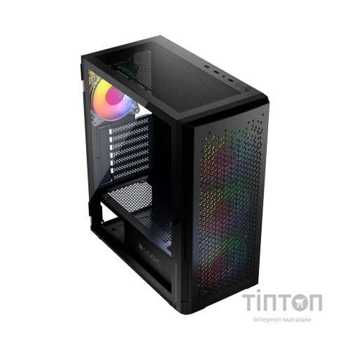 Корпус Logic concept ARAMIS MESH+GLASS ARGB fans 4x120mm BLACK (AT-ARAMIS-10-0000000-0002)