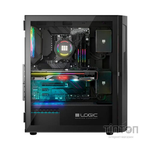 Корпус Logic concept ARAMIS MESH+GLASS ARGB fans 4x120mm BLACK (AT-ARAMIS-10-0000000-0002)