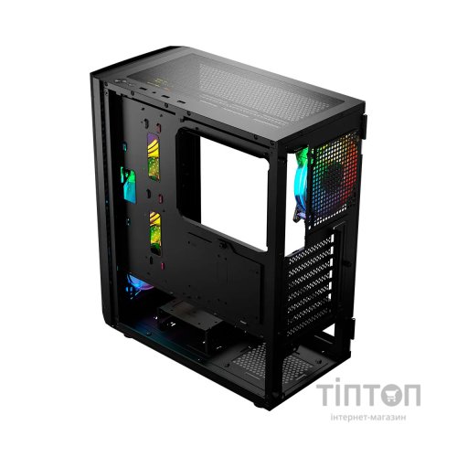 Корпус Logic concept ARAMIS MESH+GLASS ARGB fans 4x120mm BLACK (AT-ARAMIS-10-0000000-0002)