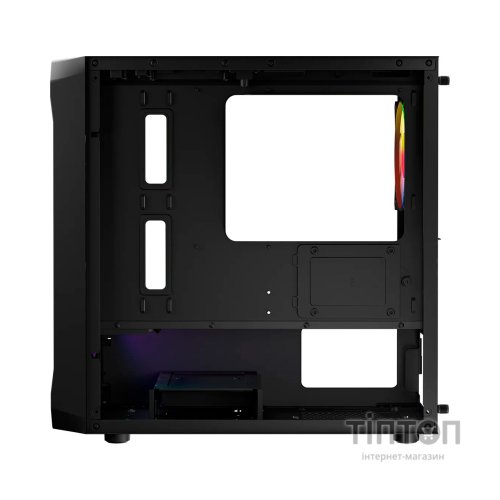 Корпус Logic concept PORTOS MESH+GLASS ARGB fans 3x120mm BLACK (AM-PORTOS-10-0000000-0002)