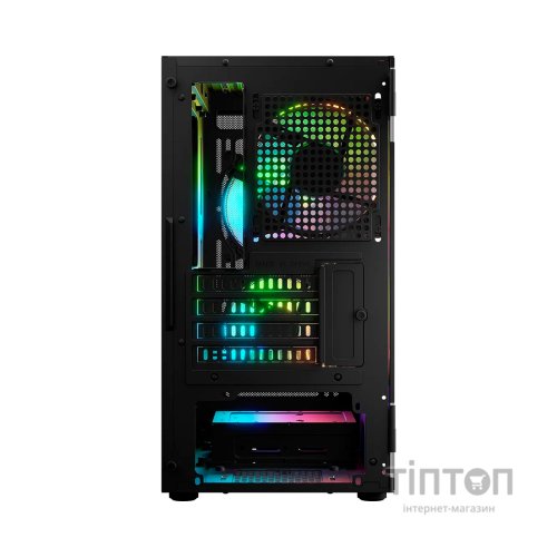 Корпус Logic concept PORTOS MESH+GLASS ARGB fans 3x120mm BLACK (AM-PORTOS-10-0000000-0002)