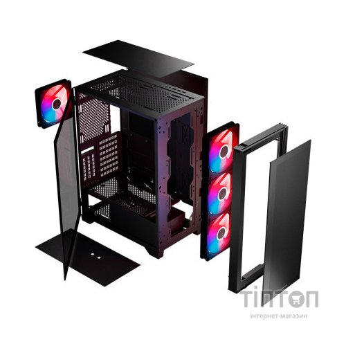 Корпус Modecom MISTRAL ARGB FLOW (AT-MISTRAL-MG-10-00ARGB-0)