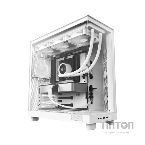 Корпус NZXT H6 Flow All white (CC-H61FW-01)