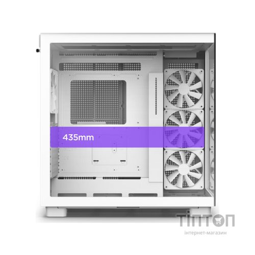 Корпус NZXT H9 Flow Edition White (CM-H91FW-01)
