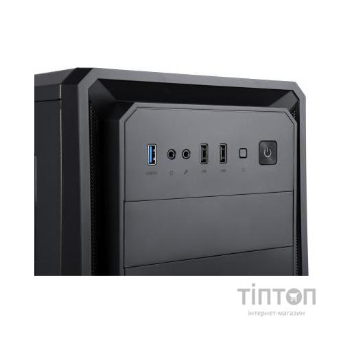 Корпус Vinga Sain 1 без БЖ чорний