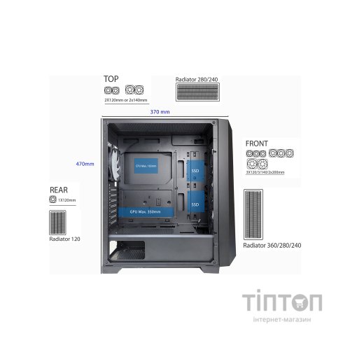 Корпус Xilence XG131_X712.RGB
