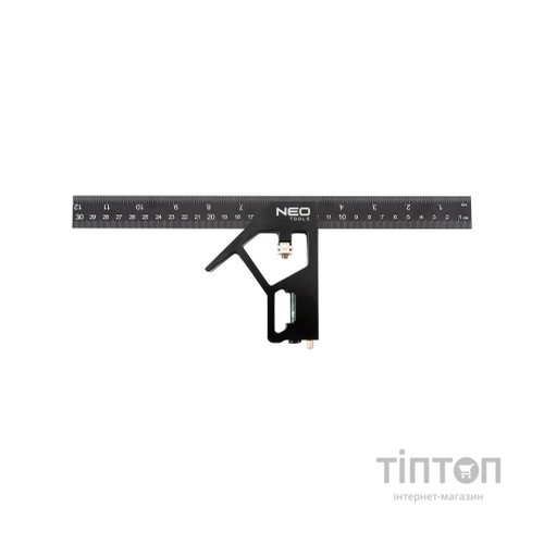 Косинець Neo Tools алюміній, 30 см, рукоятка з високою точністю нахилу (72-127)